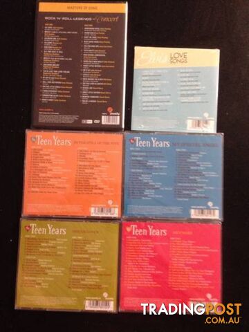 Assorted Music CD / DVD Sets Qty 6