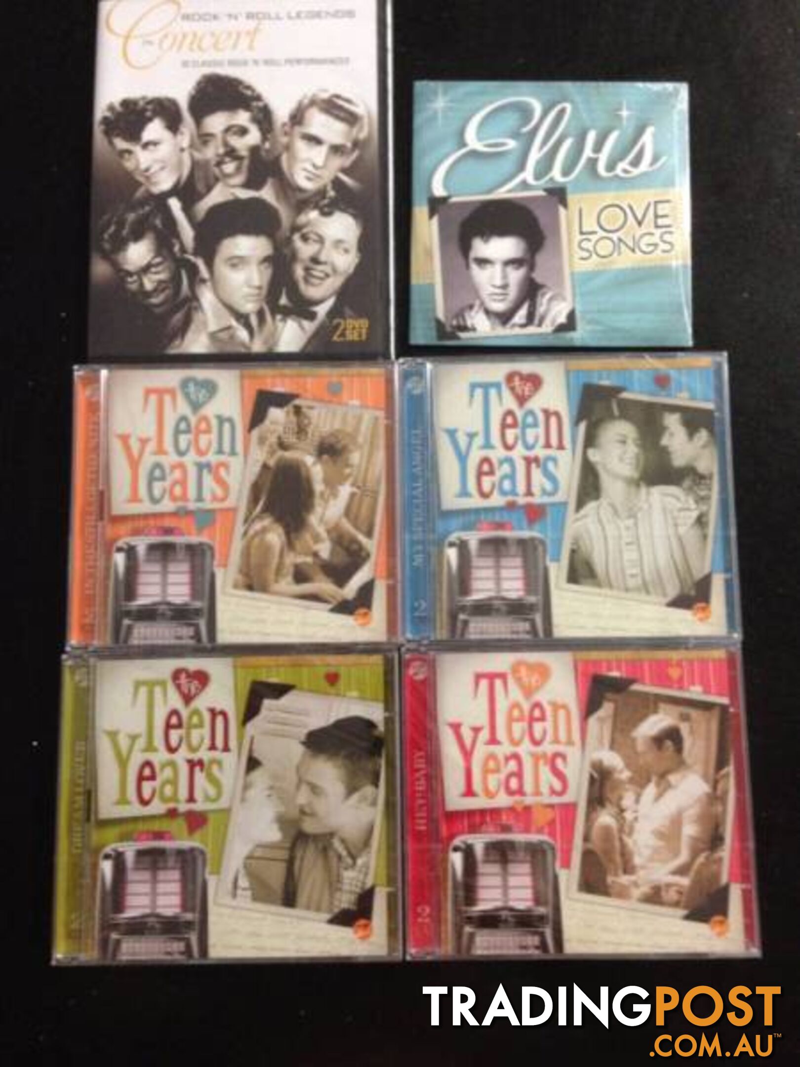 Assorted Music CD / DVD Sets Qty 6