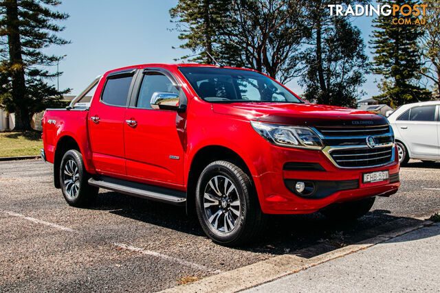 2018 HOLDEN COLORADO LTZ  UTE