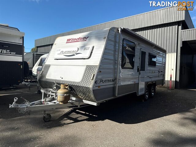 2011 WINDSOR PLATINUM CARAVAN 22FT