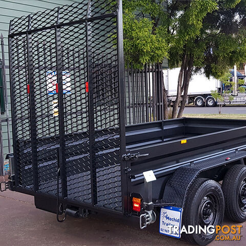 10Ã5 TANDEM TRAILER HIGH SIDE WITH 1500MM HARD MESH RAMP - photo 2 of 9