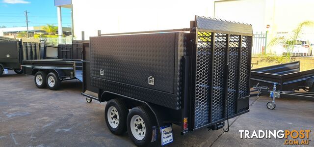 8Ã5 MOWER TRAILER 2TN WITH ONE SIDE BOX - photo 2 of 16