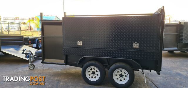 8Ã5 MOWER TRAILER 2TN WITH ONE SIDE BOX - photo 3 of 16