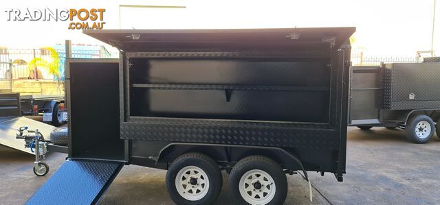 8Ã5 MOWER TRAILER 2TN WITH ONE SIDE BOX - photo 5 of 16