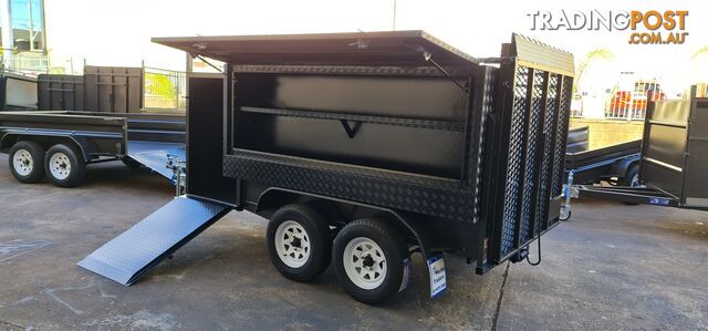 8Ã5 MOWER TRAILER 2TN WITH ONE SIDE BOX - photo 4 of 16