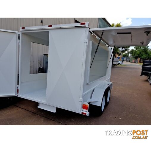 10X5 FULLY ENCLOSED WITH SIDE DOORS AND BACK DOORS - photo 3 of 9