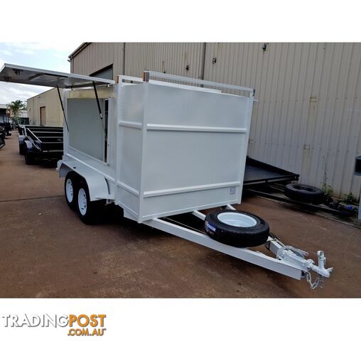 10X5 FULLY ENCLOSED WITH SIDE DOORS AND BACK DOORS - photo 2 of 9
