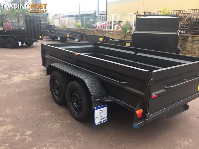 8Ã5 TANDEM BOX TRAILER HIGH SIDE 2000 KGS GVM - photo 3 of 5