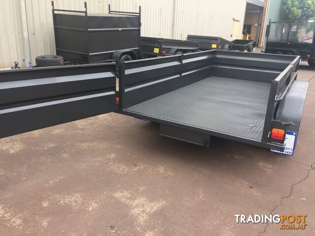 8Ã5 TANDEM BOX TRAILER HIGH SIDE 2000 KGS GVM - photo 5 of 5