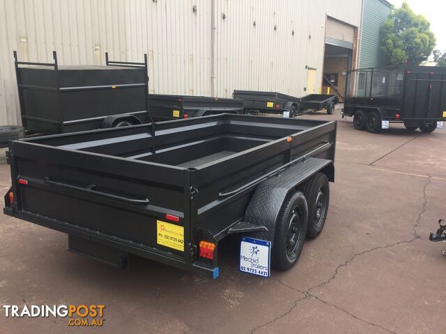 8Ã5 TANDEM BOX TRAILER HIGH SIDE 2000 KGS GVM - photo 4 of 5