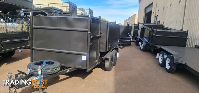 8Ã5 TANDEM LAWN MOWER TRAILER 2000KGS GVM WITH ONE SIDE BOX - photo 5 of 21