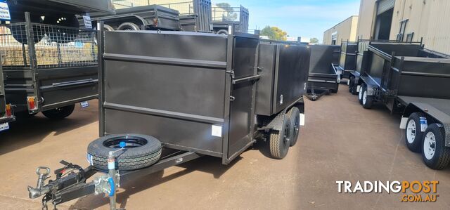 8Ã5 TANDEM LAWN MOWER TRAILER 2000KGS GVM WITH ONE SIDE BOX - photo 3 of 21