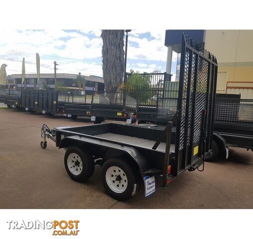 8Ã5 PLANT TRAILER 2800KG GVM WITH LONGER RAMP - photo 2 of 3
