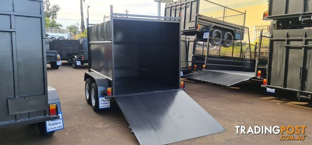 8Ã5 ENCLOSED TRAILER 2000KGS GVM WITH DROP DOWN RAMP