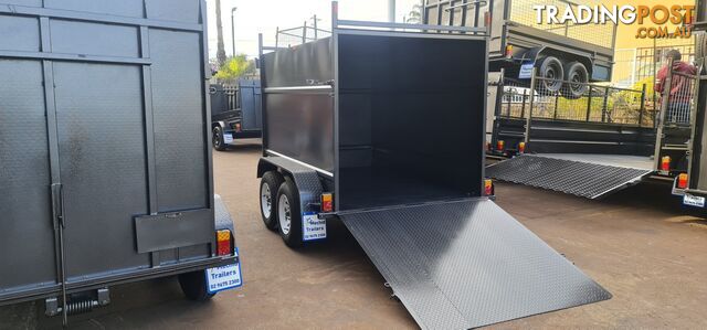 8Ã5 ENCLOSED TRAILER 2000KGS GVM WITH DROP DOWN RAMP