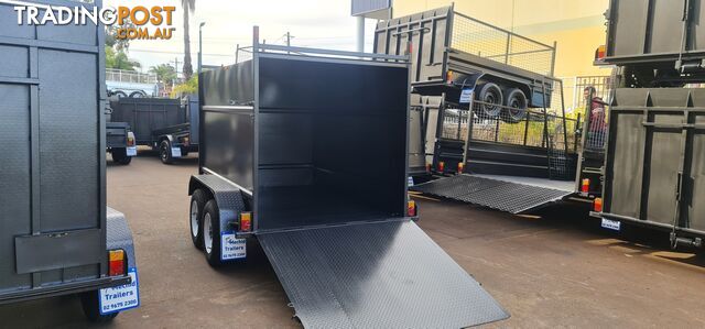 8Ã5 ENCLOSED TRAILER 2000KGS GVM WITH DROP DOWN RAMP