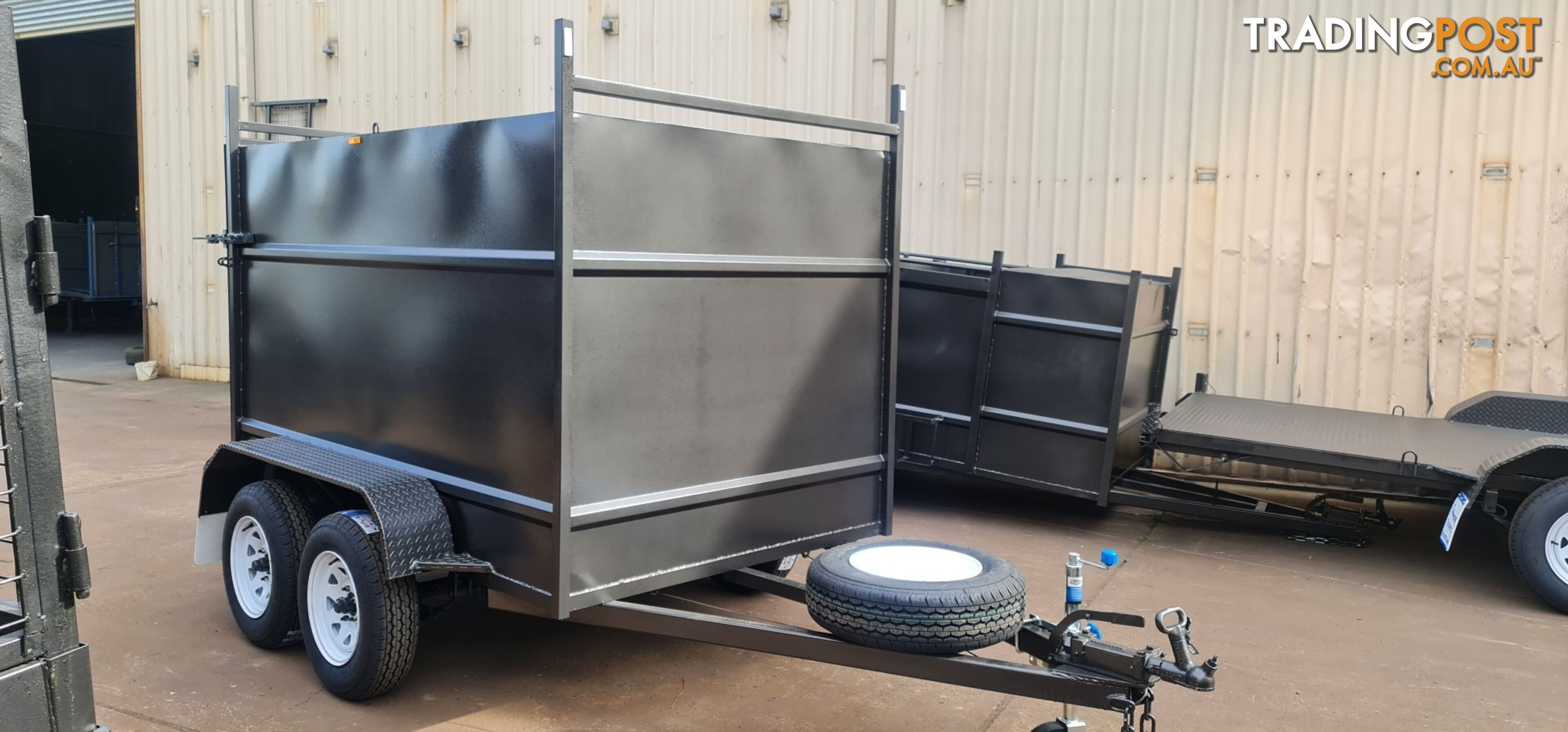 8Ã5 ENCLOSED TRAILER 2000KGS GVM WITH DROP DOWN RAMP