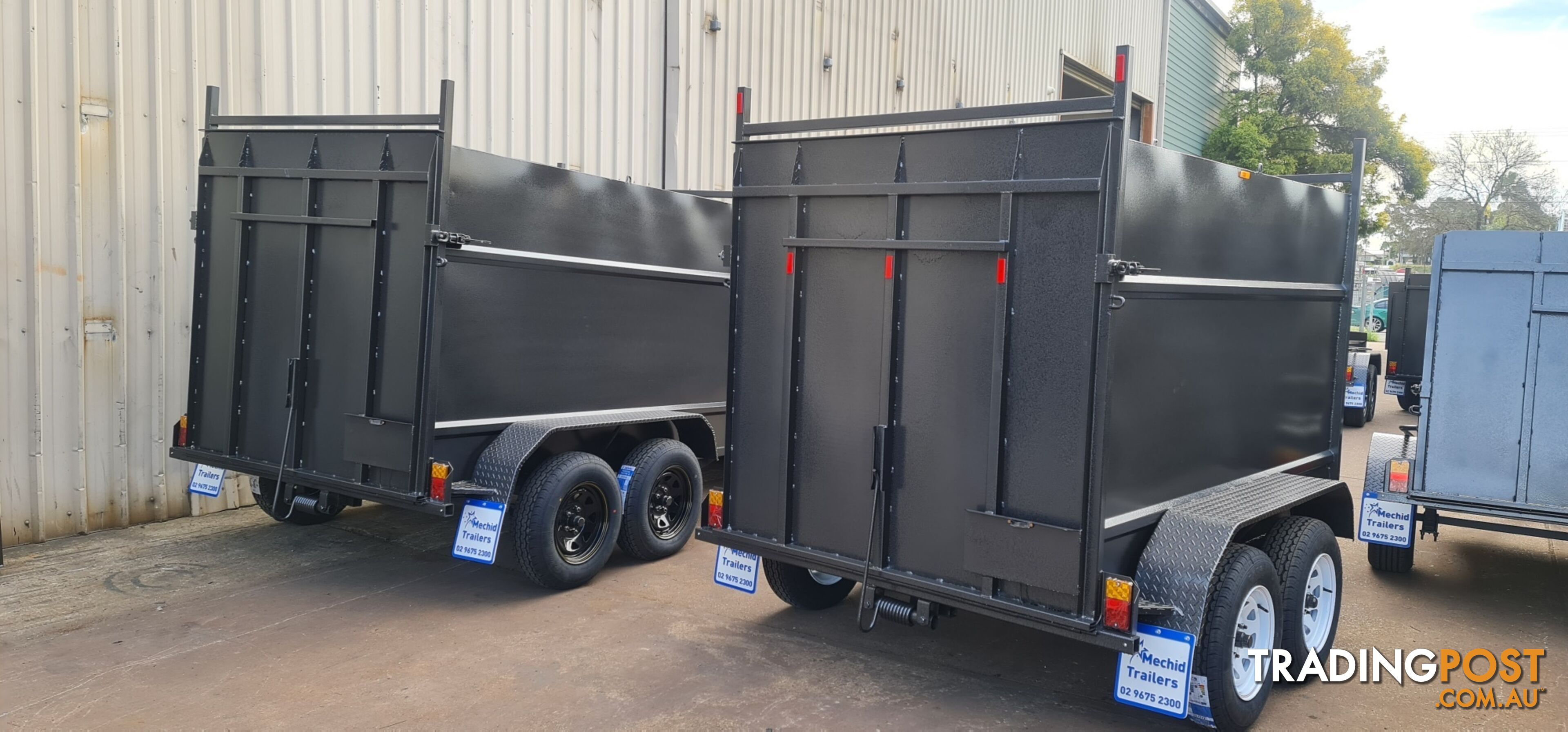 8Ã5 ENCLOSED TRAILER 2000KGS GVM WITH DROP DOWN RAMP