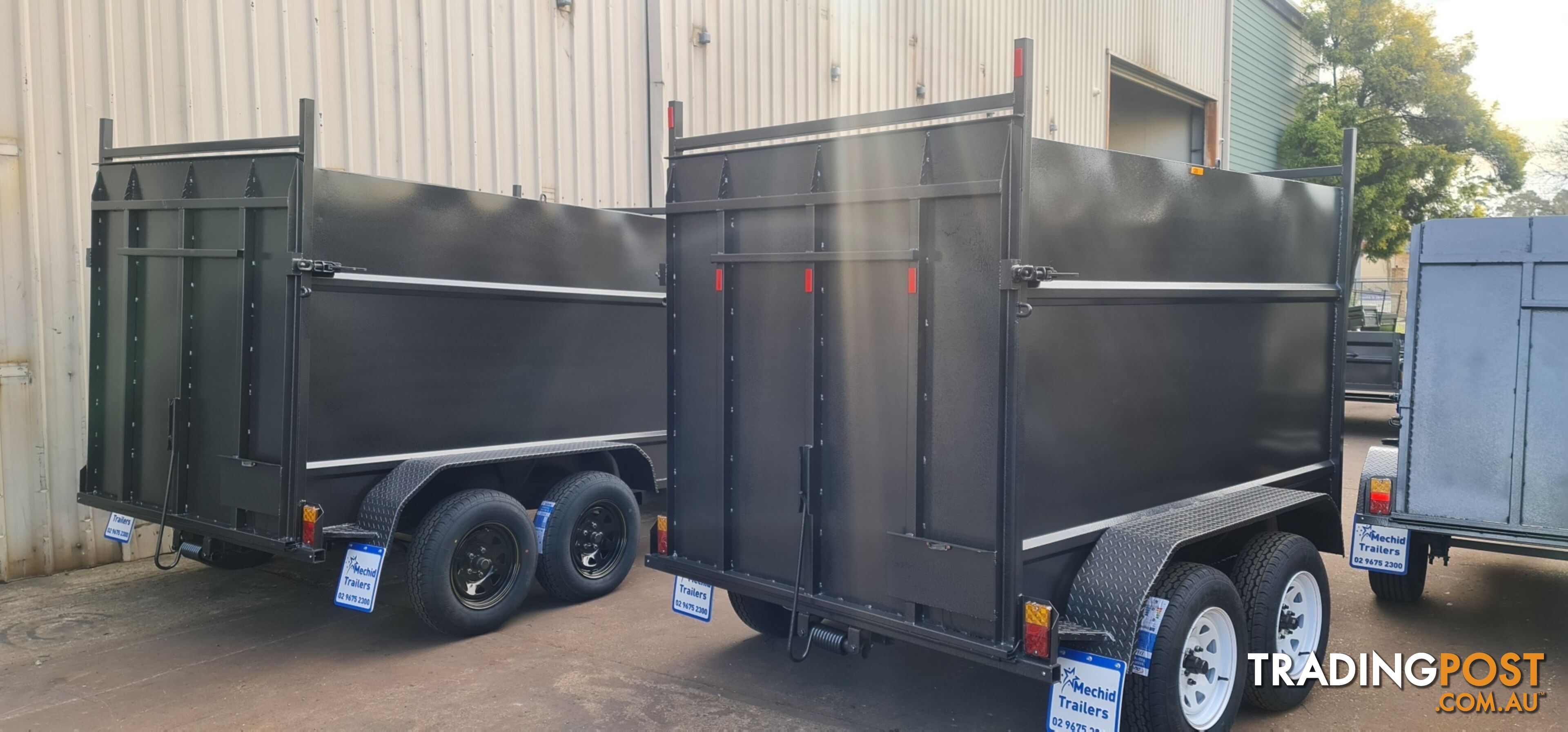 8Ã5 ENCLOSED TRAILER 2000KGS GVM WITH DROP DOWN RAMP