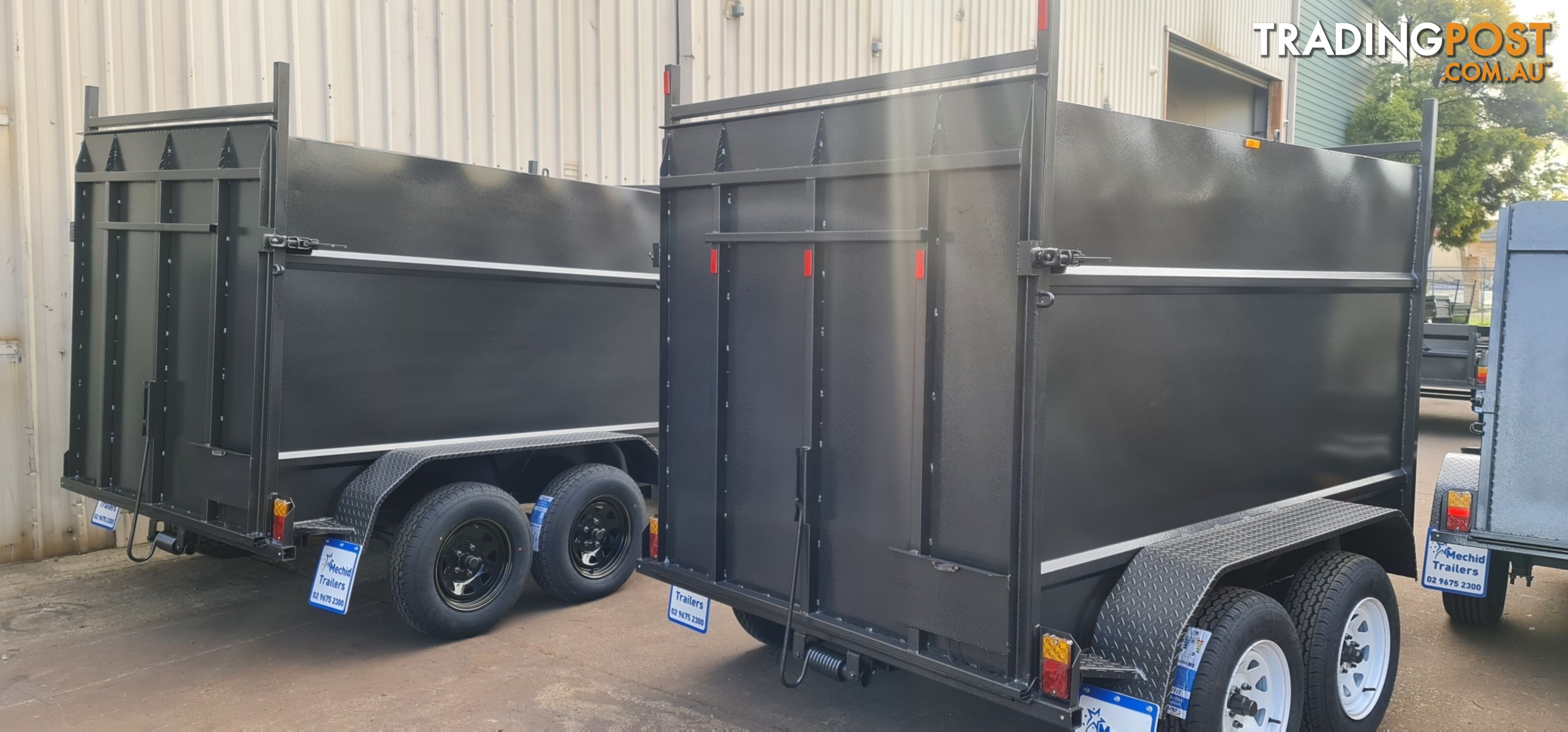 8Ã5 ENCLOSED TRAILER 2000KGS GVM WITH DROP DOWN RAMP