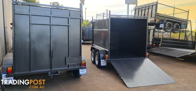 8Ã5 ENCLOSED TRAILER 2000KGS GVM WITH DROP DOWN RAMP