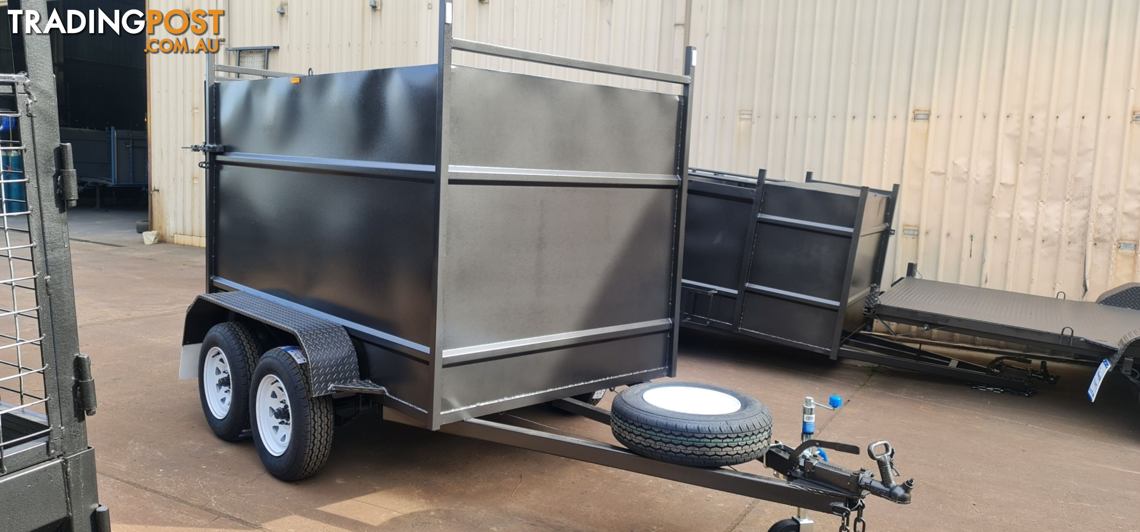 8Ã5 ENCLOSED TRAILER 2000KGS GVM WITH DROP DOWN RAMP