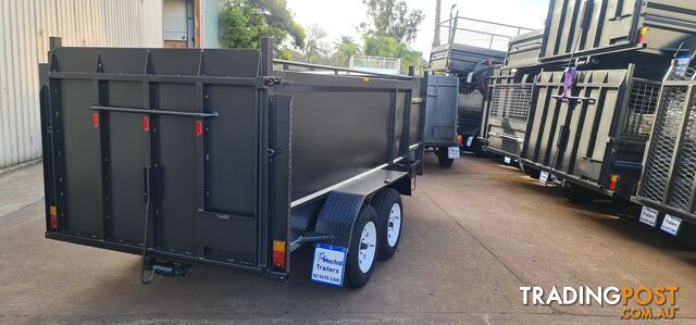 10Ã5 LAWN MOWER TRAILER 2000KG GVM WITH FRONT ENCLOSED BOX AND ONE SIDE BOX - photo 5 of 30