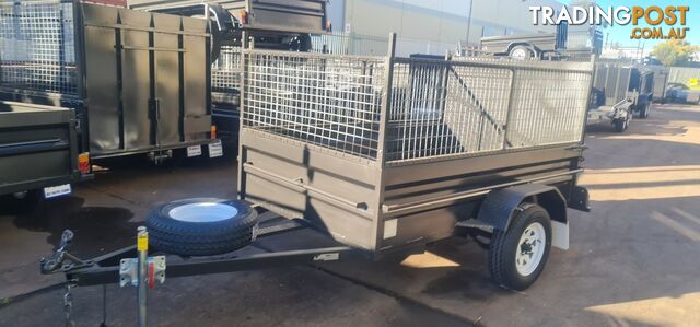 8Ã5 BOX TRAILER 750 KGS GVM WITH RAMP - photo 5 of 7