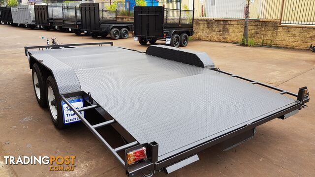 16Ã6.6FT CAR TRAILER ELECTRIC BRAKES 3.5 TONNES GVM - photo 5 of 11