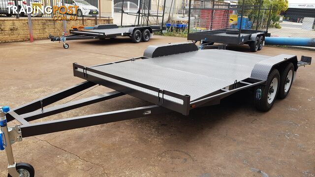 16Ã6.6FT CAR TRAILER ELECTRIC BRAKES 3.5 TONNES GVM - photo 3 of 11