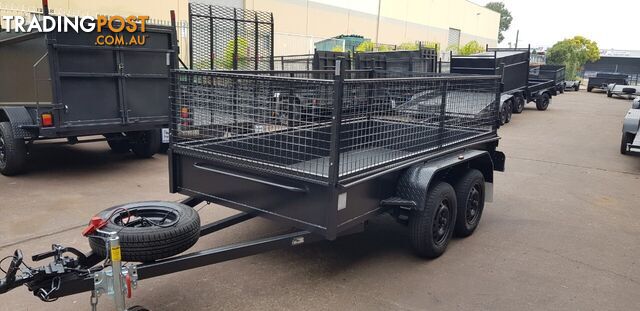 10Ã5 TANDEM BOX TRAILER LOW SIDE WITH 600MM CAGE - photo 2 of 5
