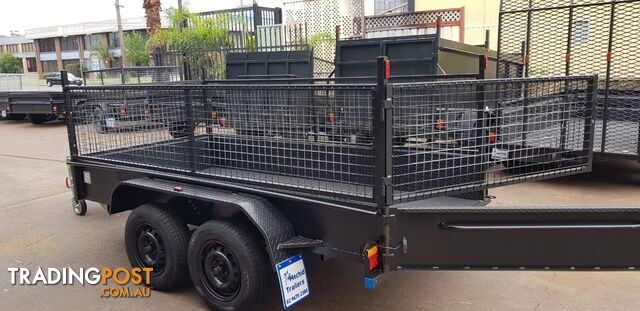 10Ã5 TANDEM BOX TRAILER LOW SIDE WITH 600MM CAGE - photo 3 of 5
