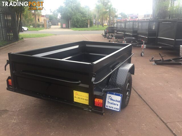 7Ã4 BOX TRAILER HIGH SIDE - photo 5 of 5