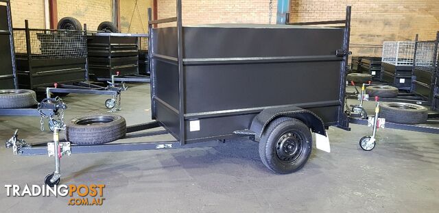 7Ã4 ENCLOSED TRAILER 750KG GVM WITH RAMP