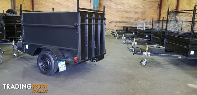 7Ã4 ENCLOSED TRAILER 750KG GVM WITH RAMP