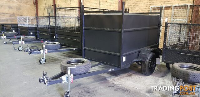 7Ã4 ENCLOSED TRAILER 750KG GVM WITH RAMP