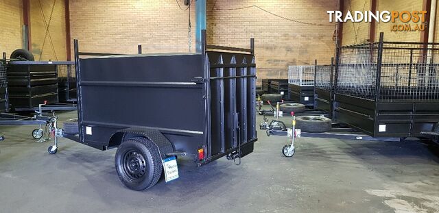 7Ã4 ENCLOSED TRAILER 750KG GVM WITH RAMP