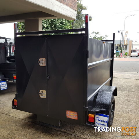 7Ã4 ENCLOSED TRAILER 750KG GVM WITH 2 DOORS