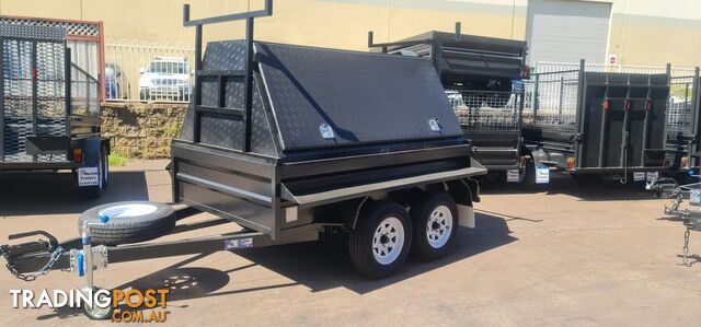 8Ã5 TRADIE TRAILER WITH 2 LIFT UP DOORS - photo 3 of 21
