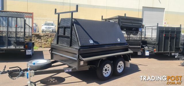 8Ã5 TRADIE TRAILER WITH 2 LIFT UP DOORS - photo 4 of 21