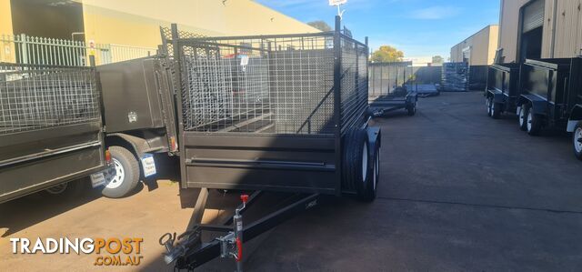 10Ã5 BOX TRAILER WITH THE RAMP AND 900MM CAGE - photo 5 of 17