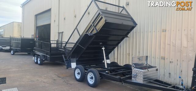 10Ã6 TIPPER HIGH SIDE WITH 600MM CAGE 3500KGS - photo 5 of 32