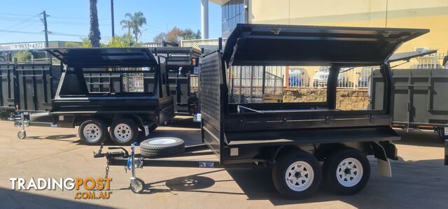 8Ã5 TRADIE TRAILER WITH 3 LIFT UP DOORS - photo 5 of 24