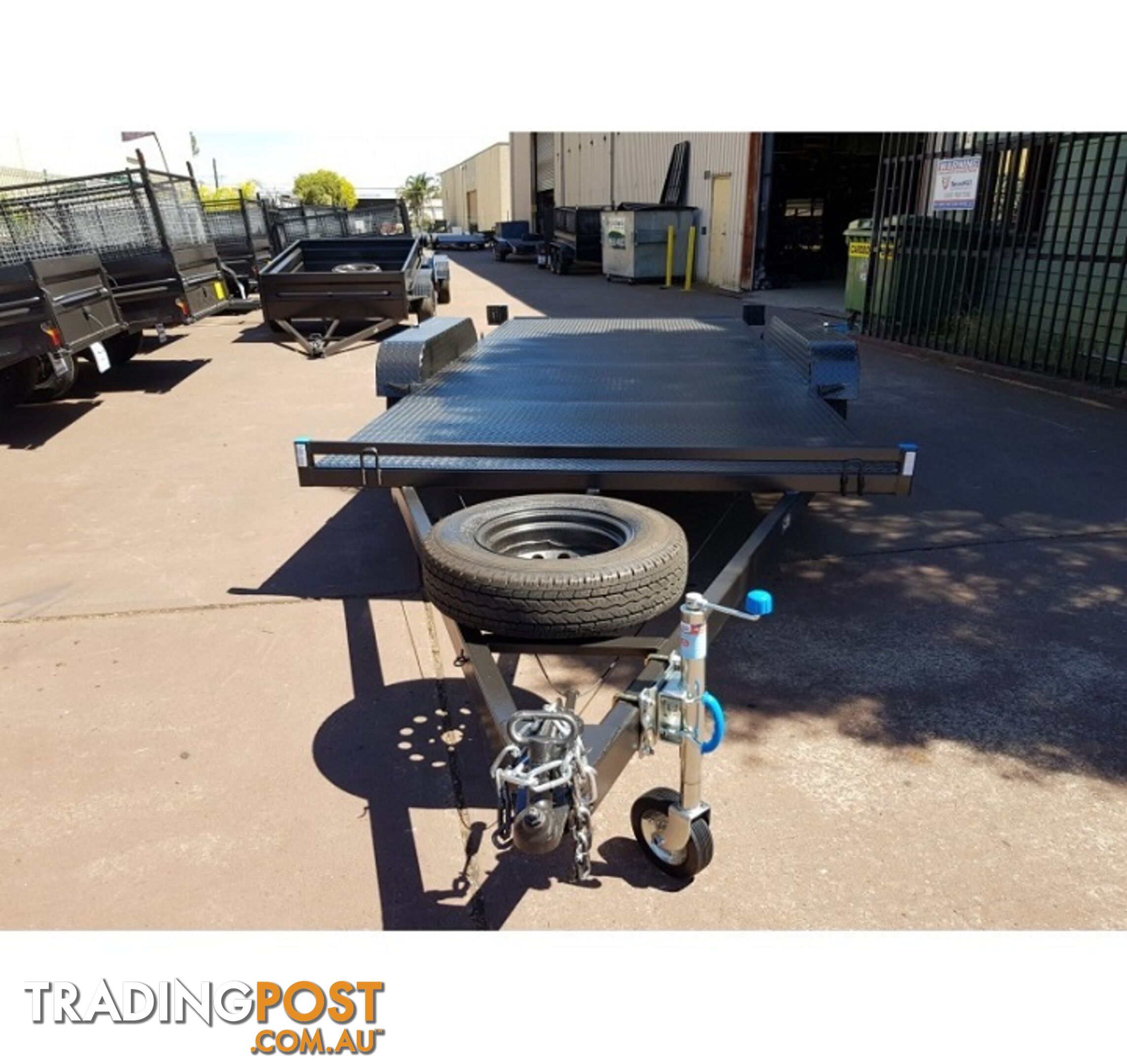 15Ã6.6 FT CAR TRAILER 2800KG GVM