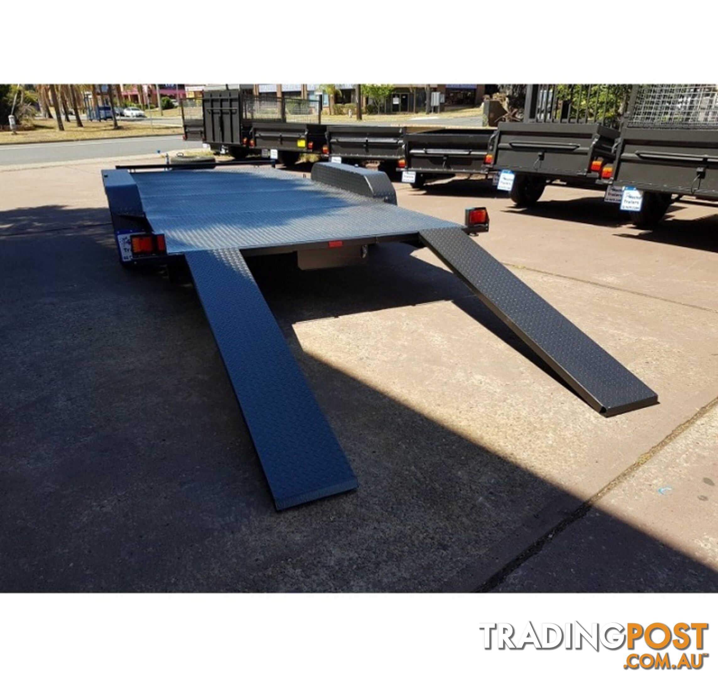 15Ã6.6 FT CAR TRAILER 2800KG GVM