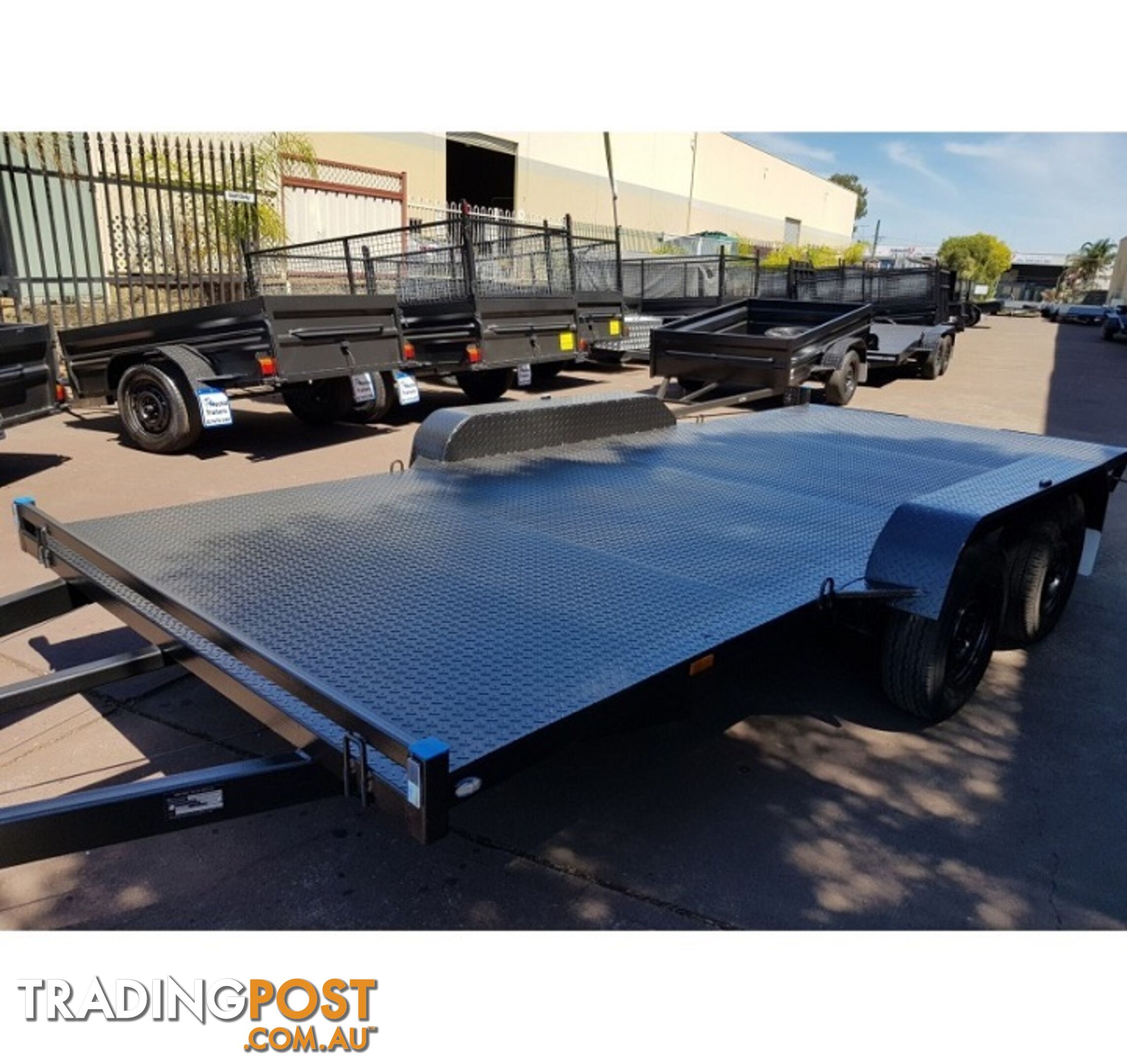 15Ã6.6 FT CAR TRAILER 2800KG GVM