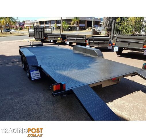 15Ã6.6 FT CAR TRAILER 2800KG GVM