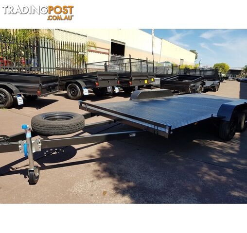 15Ã6.6 FT CAR TRAILER 2800KG GVM