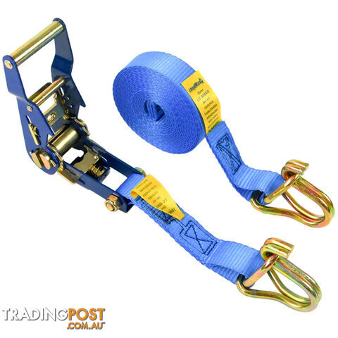 RATCHET TIE DOWN STRAPS HOOK AND KEEPER STYLE