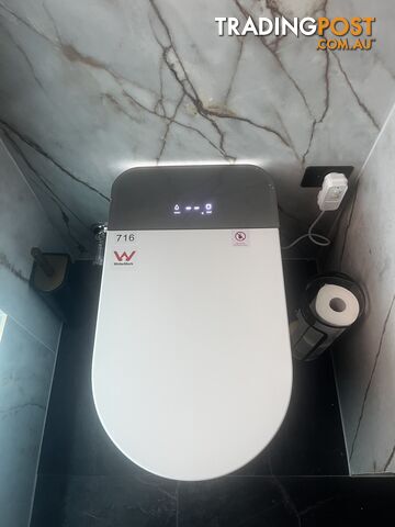 Smart Toilet Australian Standard (Water Mark - S- Trap)S-680x390x485